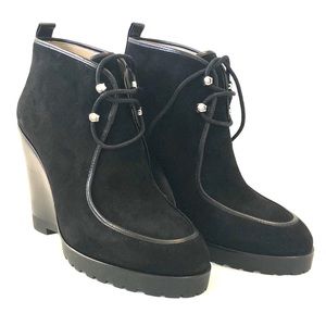 Michael Kors Lace-up Wedge Ankle Boots